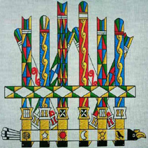 Kachin Ethnic Group - Wappen embroidery
