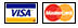 payments via VISA and MASTERCARD