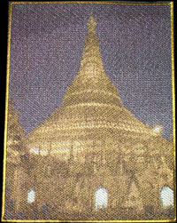 Embroidery Art: The Shwedagon Pagoda