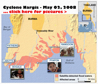 Severe Cyclone Nargis Picture Link